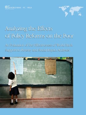cover image of Analyzing the Effects of Policy Reforms on the Poor